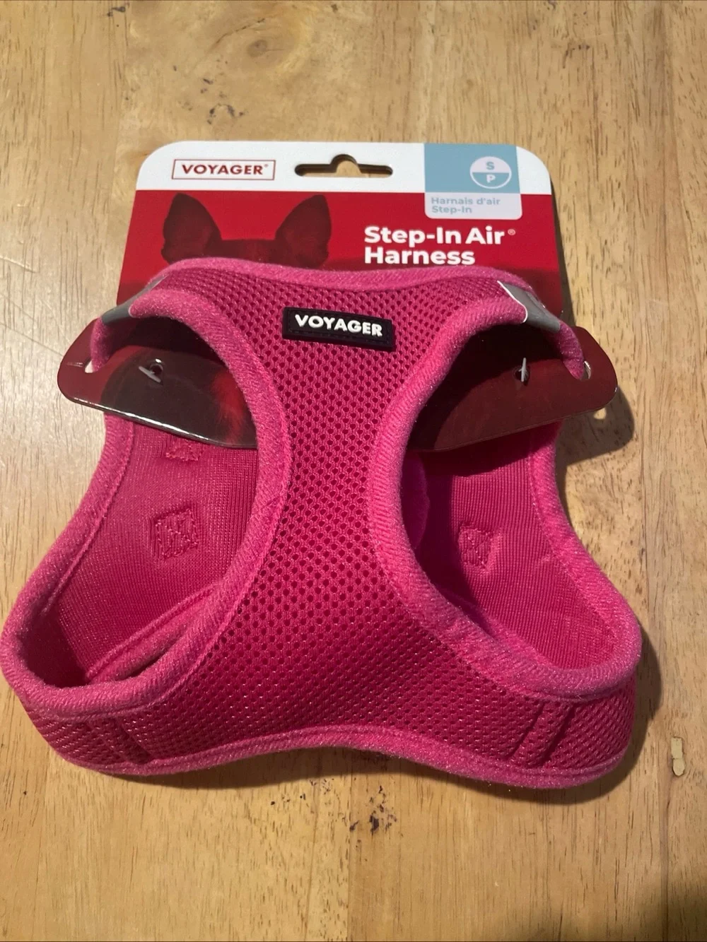 New Voyager Step-In Air Dog Harness - Pink